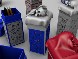 finis gloriae mundi Modello di stampa 3D