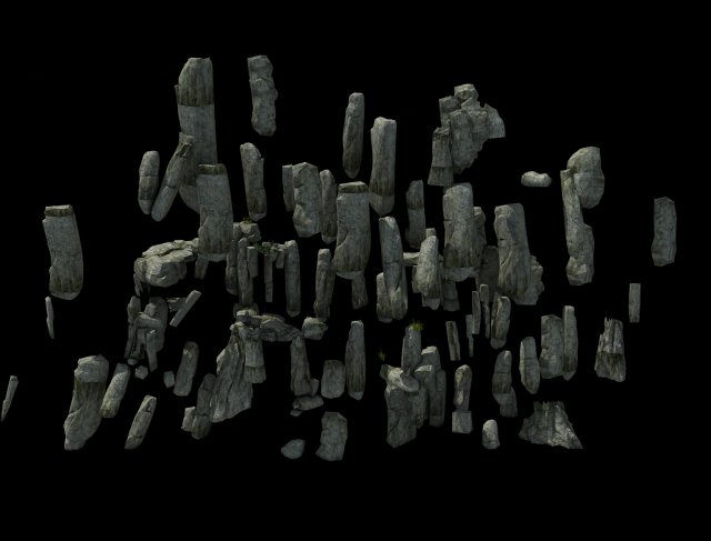 mountain 3D Model .c4d .max .obj .3ds .fbx .stl .blend 