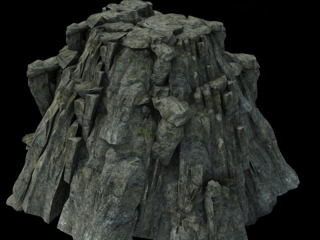 rock set 3 Model 3D .c4d .max .obj .3ds .fbx .stl .blend 