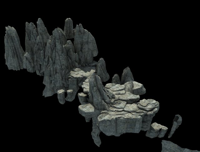 3d mountain 5 3D Model .c4d .max .obj .3ds .fbx .stl .blend 