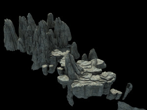 3d mountain 5 Modelo 3D