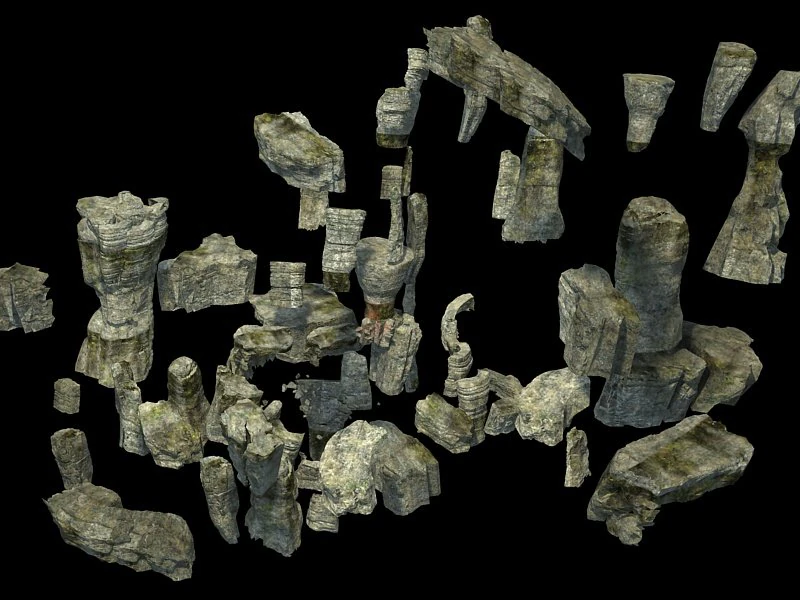 mountain 1111 3D Model .c4d .max .obj .3ds .fbx .stl .blend 