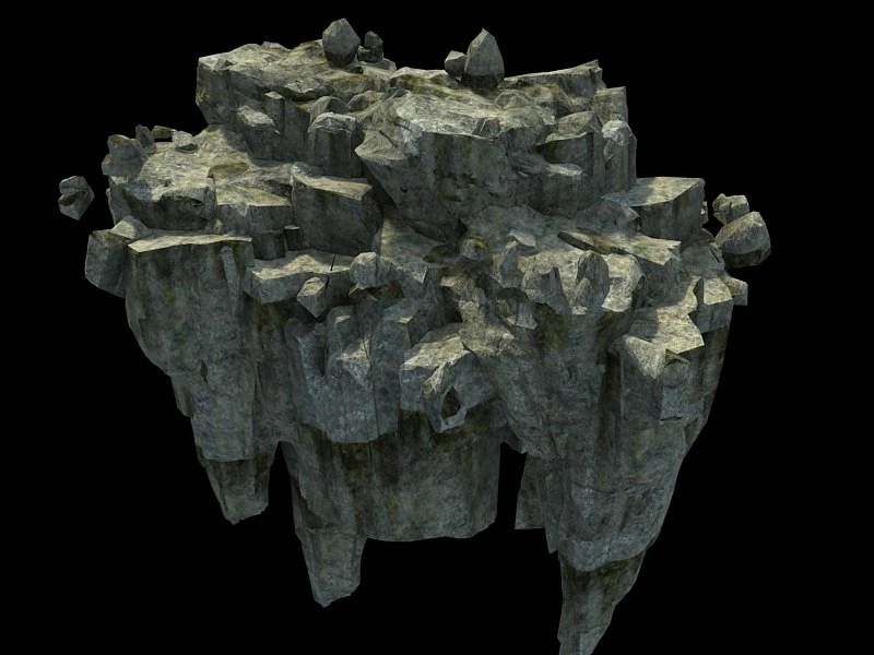 3d mountain 9 3D Model .c4d .max .obj .3ds .fbx .stl .blend 