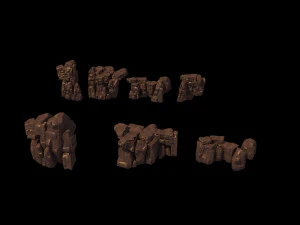 montanha 3d Modelo 3D