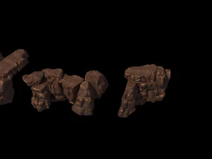 montanha 3d Modelo 3D