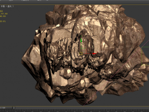mountain rocks - s 15 3D-Modell