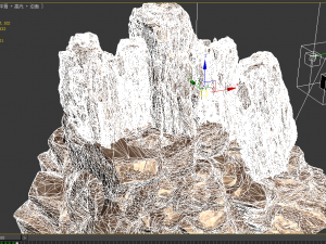 mountain rocks - s 15 3D-Modell