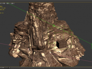 mountain rocks - s 15 3D-Modell