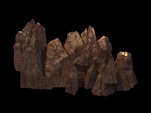 mountain rocks - s 16 3D Model