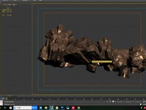 mountain rocks - s 16 3D Model