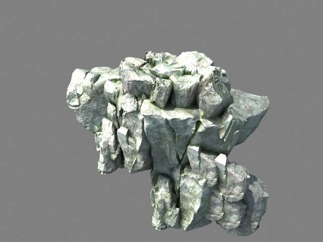 rocks 18 3D Model .c4d .max .obj .3ds .fbx .stl .blend 