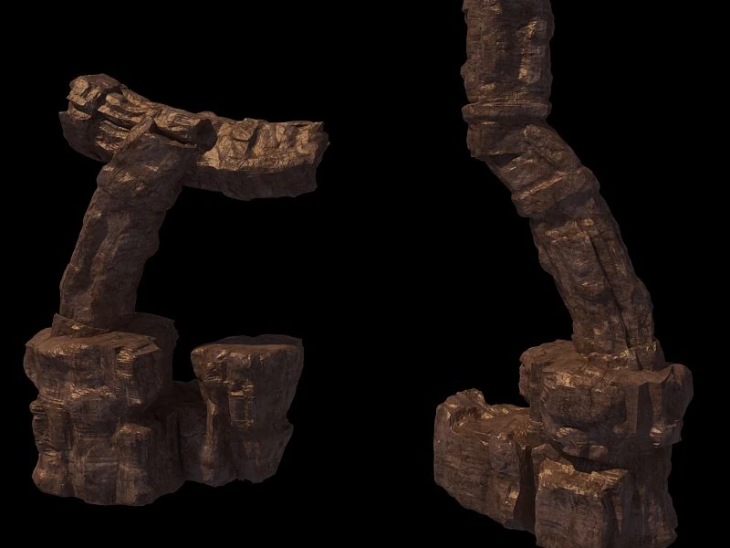 rocks 20 3D Model .c4d .max .obj .3ds .fbx .stl .blend 