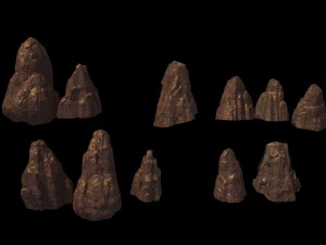 rocks 24 3D Model