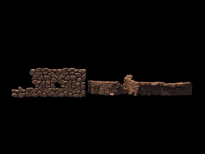 rocks 25 3D Model .c4d .max .obj .3ds .fbx .stl .blend 