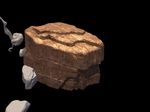 rocks 31 32 33 3D Model