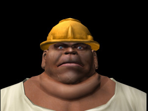worker 3Dモデル