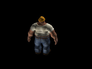 worker 3Dモデル