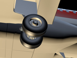 A320 airplane 3D 모델
