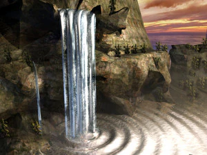 Waterfall Creek Forest model 3D Model