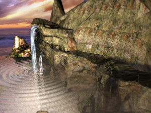 Waterfall Creek Forest model 3D-Modell