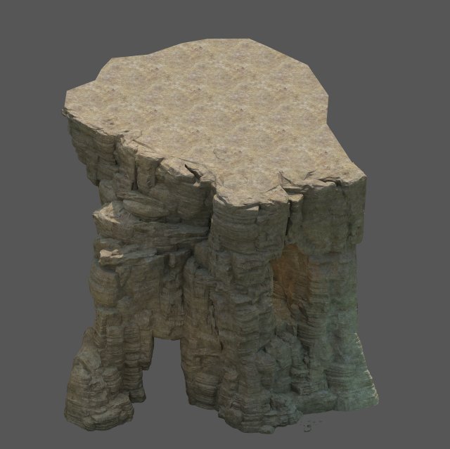 Rock 3D-Modell .c4d .max .obj .3ds .fbx .stl .blend 