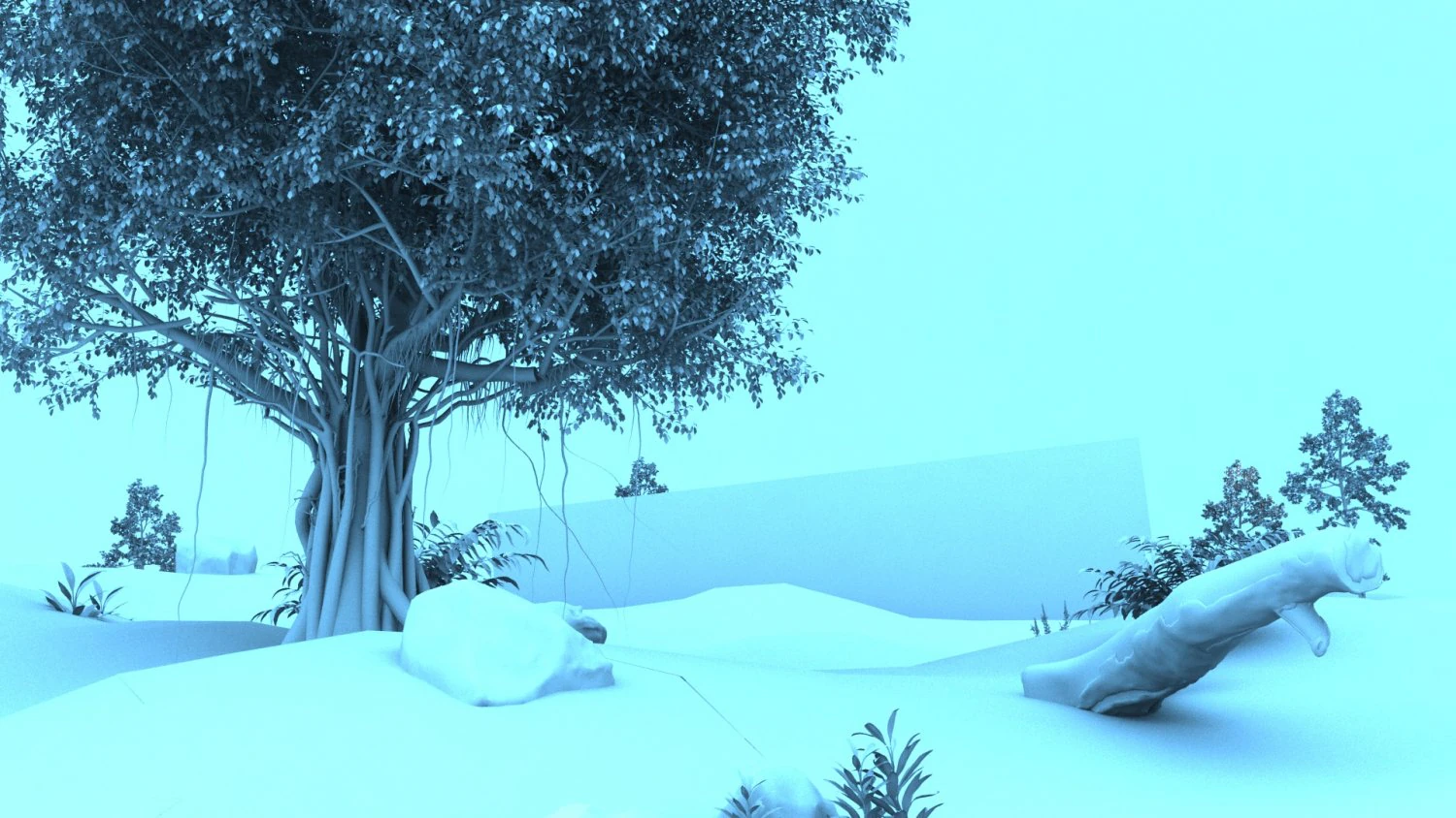 Big tree 3D Model .c4d .max .obj .3ds .fbx .stl .blend 