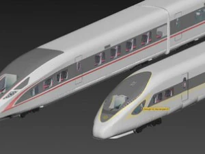 поїзд 3D Модель