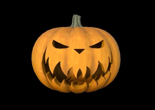 Halloween pumpkin Modelo 3D .c4d .max .obj .3ds .fbx .stl .blend 