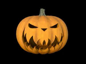 万圣节南瓜 3D 模型