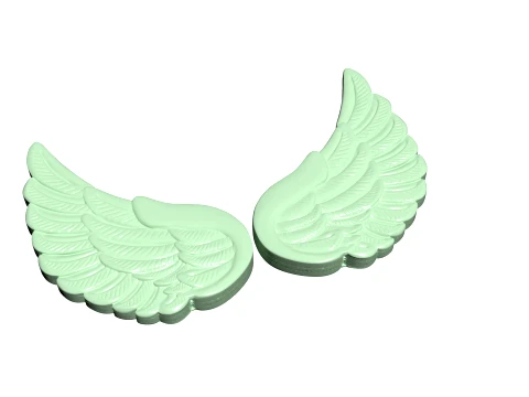 Skrzydło anioła 031 Model 3D