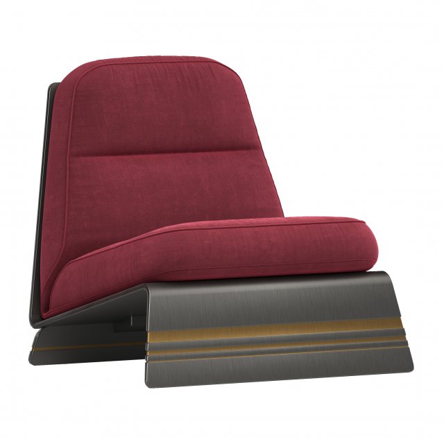 bb italia edouard armchair 3D 모델 .c4d .max .obj .3ds .fbx .stl .blend 