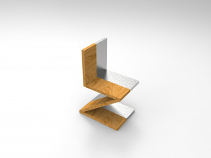 3d chair Modelo 3D