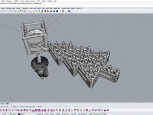 Hristmas tree earrings 3D Print Model