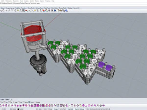 Hristmas tree earrings 3D Print Model
