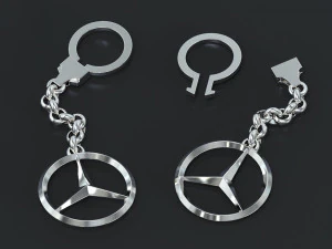 Mercedes trinket 3D Print Model
