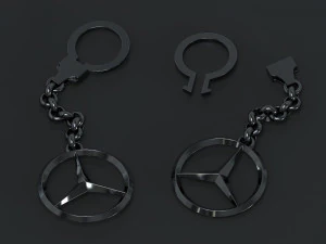 Mercedes trinket 3D Print Model