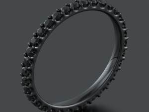 Gemstone ring 16-5 mm 3D Print Model