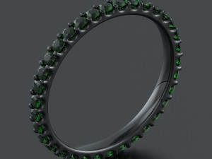Gemstone ring 16-5 mm 3D Print Model