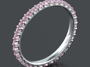 Gemstone ring 16-5 mm 3D Print Model
