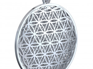 Pendant Flower of Life 3D-Druckmodell