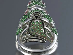 Ring chameleon Boucheron 3D Print Model