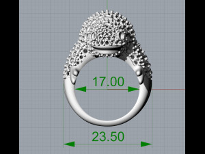 Ring chameleon Boucheron 3D Принт Модель