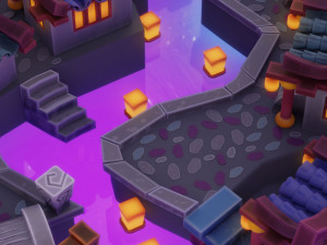 stylized environment kitbash vol1 3D-Modell