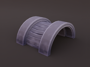 stylized environment kitbash vol1 3D-Modell