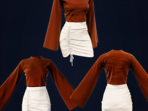 Club Wear Out Fit VOL1 3D Model