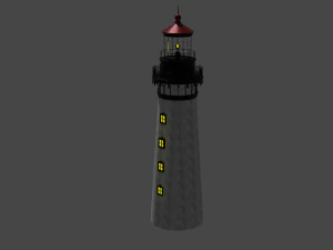 phare Modèle 3D