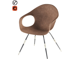 arah modern armchair Modèle 3D