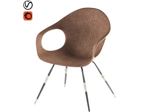 poltrona moderna arah Modello 3D