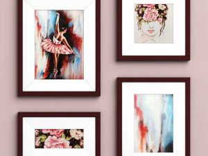 舞者女士框架 3D 模型