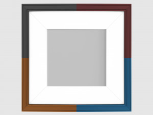dancer lady frame Modelo 3D